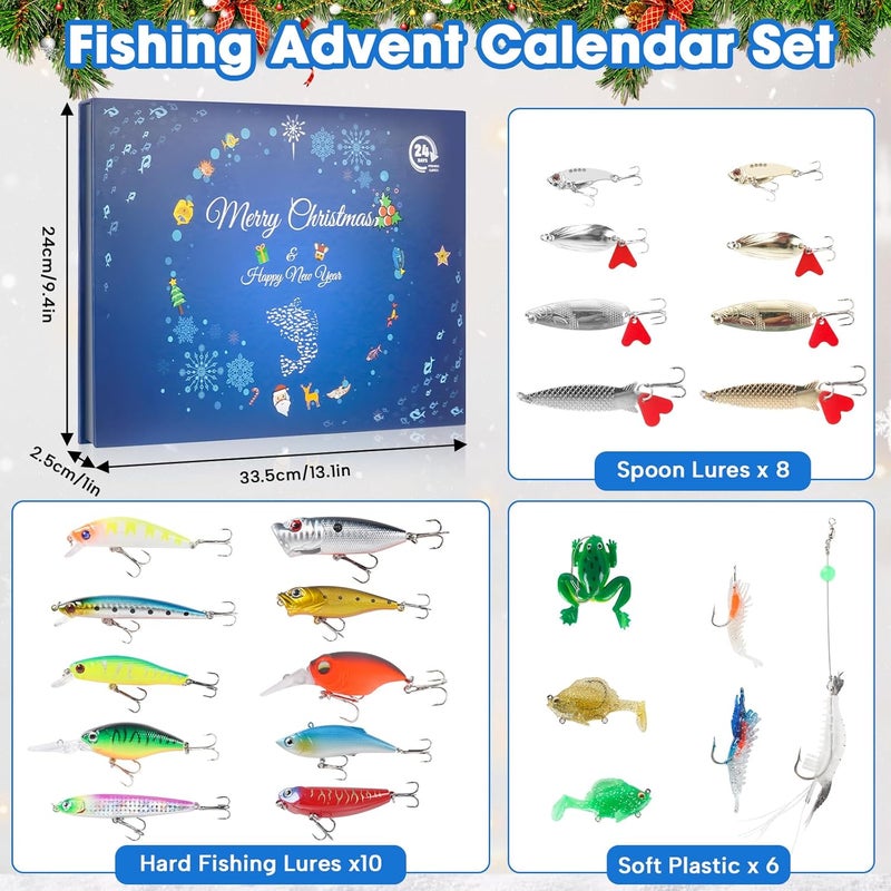 Asxhif Advent Calendar 2024 Fishing Lure - Image 2